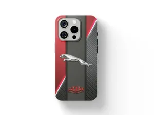 Jaguar Custodia Silicone Smartphone Tocco di Lusso